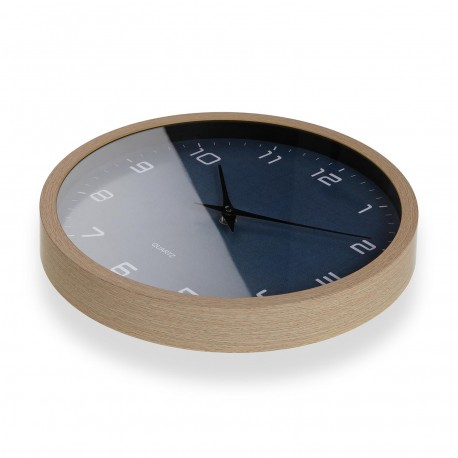 RELOJ ECO AZUL OSCURO 30CM