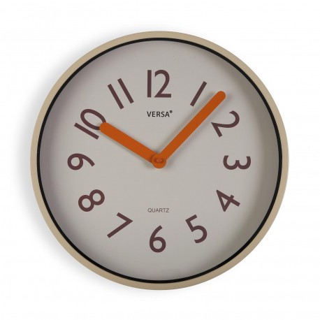 RELOJ COCINA CREMA 30CM