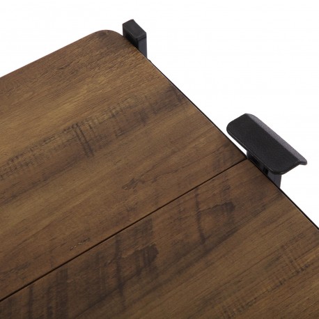 CARRO PLEGABLE C/RUEDAS NEGRO