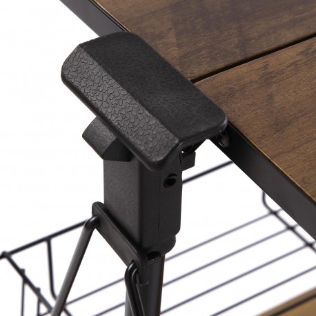 CARRO PLEGABLE C/RUEDAS NEGRO