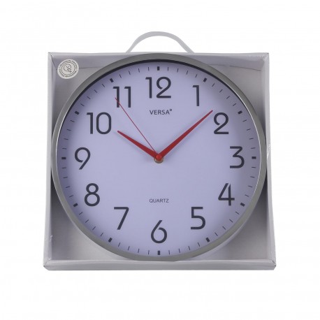 RELOJ PARED BLANCO 30CM