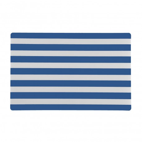 SALVAMANTEL RAYAS AZUL