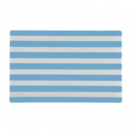 SALVAMANTEL RAYAS AZUL CLARO