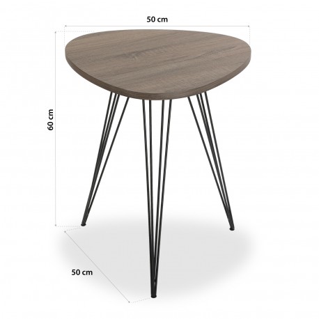 MESA AUXILIAR ROBLE SEATLE