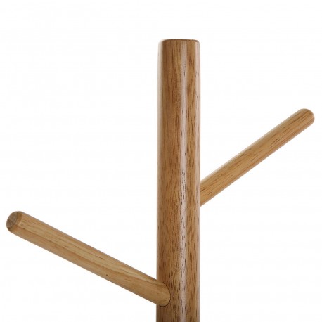 PERCHERO BLANCO Y MADERA MALMÖ