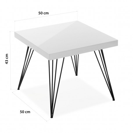 MESA AUXILIAR BLANCO SEATLE