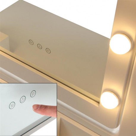 TOCADOR GLAM BLANCO
