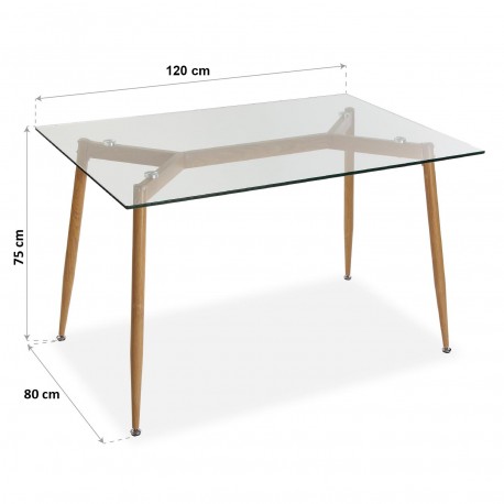 MESA  CRISTAL REBECKA