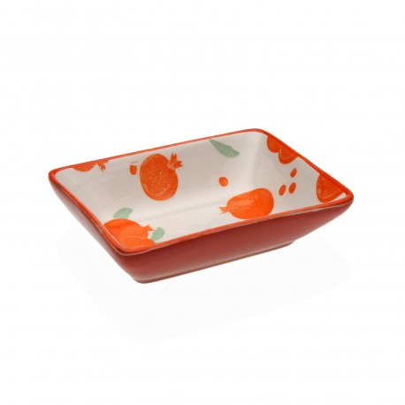 FUENTE  RECTANGULAR NARANJAS