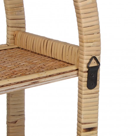 ESTANTERIA OVALADA RATTAN