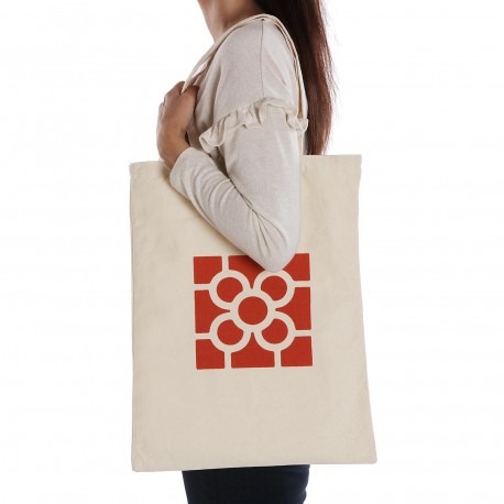 BOLSO COMPRA URBANA BI ROJO