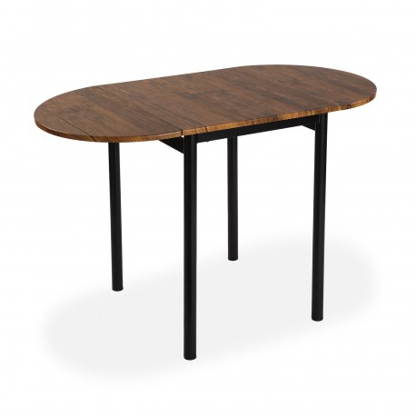JUEGO MESA/2 SILLAS NEGRO