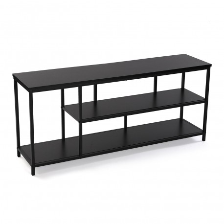 MUEBLE DE TV METAL NEGRO