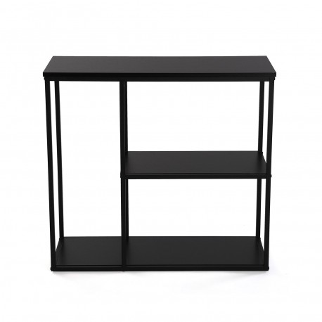 CONSOLA METAL NEGRO 80x75