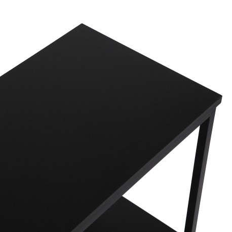 CONSOLA METAL NEGRO 80x75