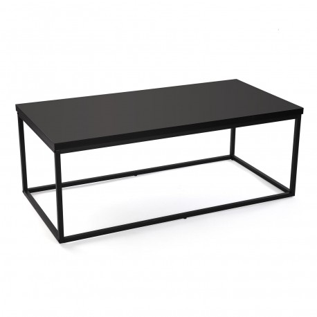 MESA DE CENTRO METAL NEGRO