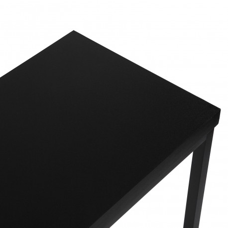 CONSOLA METAL NEGRO 120x80