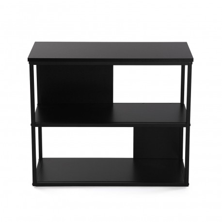 ESTANTERIA METAL NEGRO 70x60