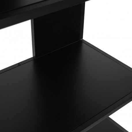 ESTANTERIA METAL NEGRO 160x80