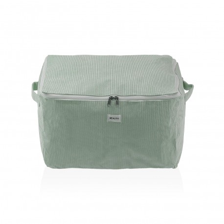 CAJA ALMACENAMIENTO CORDUROY MENTA M