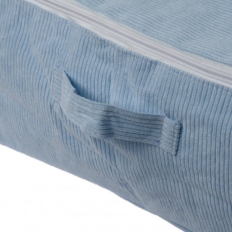CAJA ALMACENAMIENTO CORDUROY AZUL XL