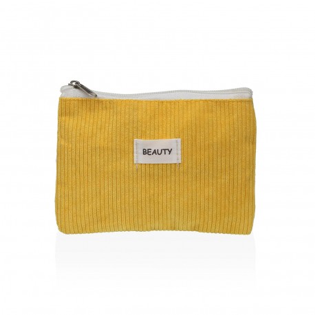 NECESER CORDUROY AMARILLO 17X12CM