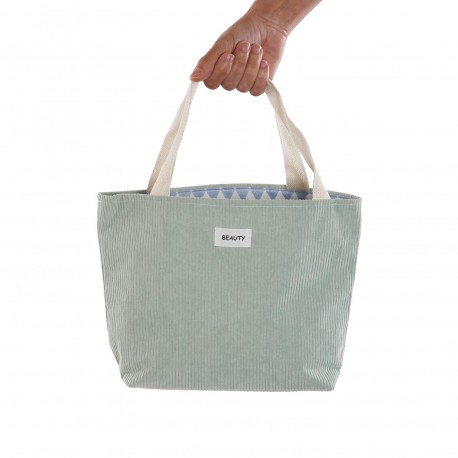 BOLSA  CORDUROY MENTA