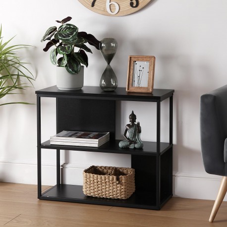ESTANTERIA METAL NEGRO 70x60