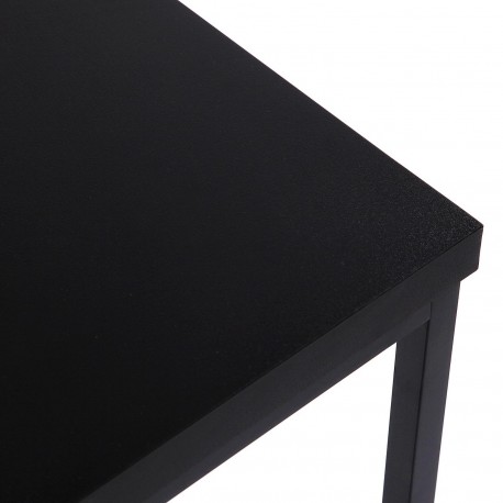 MESA DE CENTRO METAL NEGRO