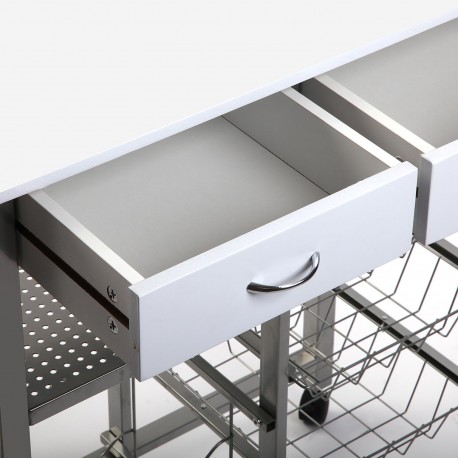 CARRO COCINA BLANCO 76CM