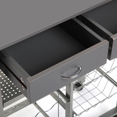 CARRO COCINA GRIS 76CM