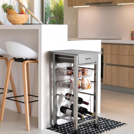 CARRO COCINA GRIS 40CM