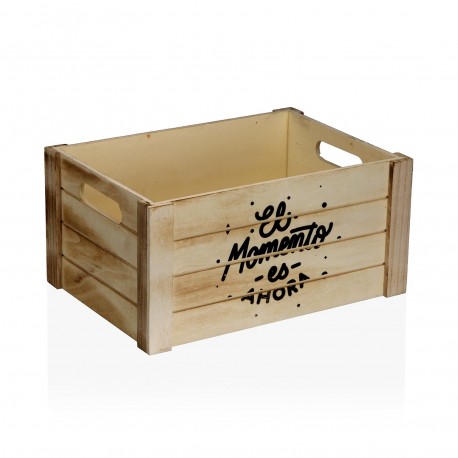 SET 3 CAJAS MADERA EL MOMENTO ES AHORA