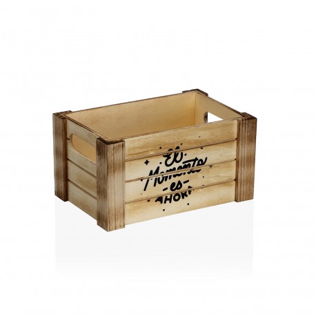 SET 3 CAJAS MADERA EL MOMENTO ES AHORA