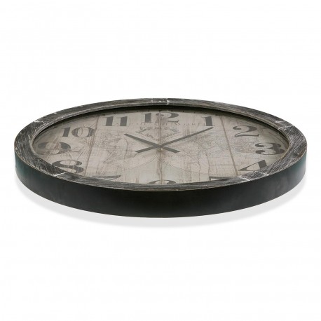 RELOJ PARED MAP WORLD 76,5CM