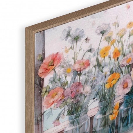 LIENZO 40 x 40 RAMOS SILVESTRES