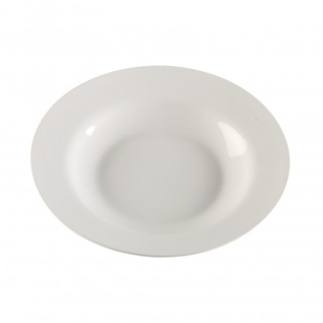 PLATO HONDO REDONDO BLANCO