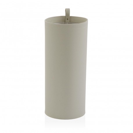 PARAGUERO DE CUERO CREMA