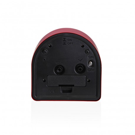 RELOJ DE MESA DESPERTADOR LUXA ROJO
