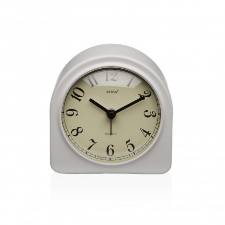 RELOJ DE MESA DESPERTADOR LUXA BLANCO