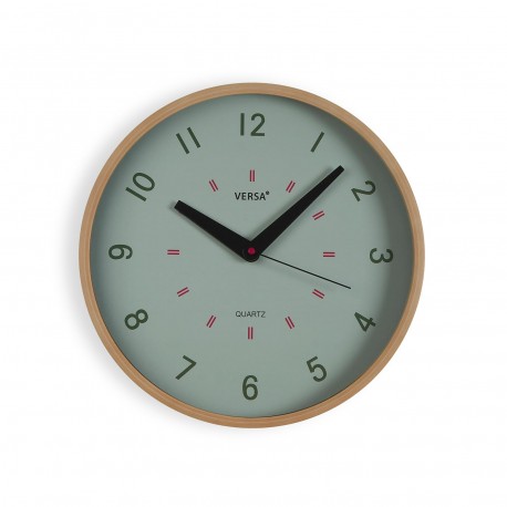 RELOJ DE PARED VERDE 30CM