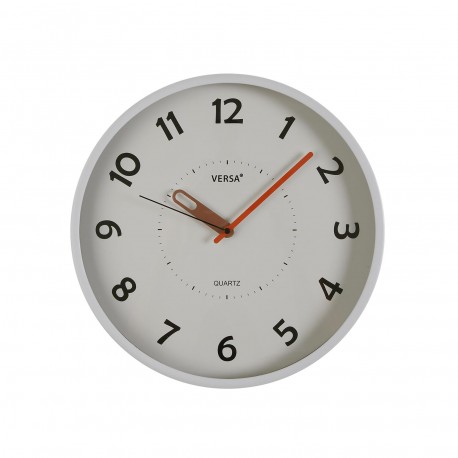 RELOJ DE PARED BLANCO 30CM