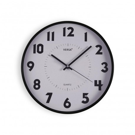 RELOJ DE PARED BLANCO 30CM