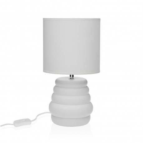 LAMPARA DE MESA BLANCA
