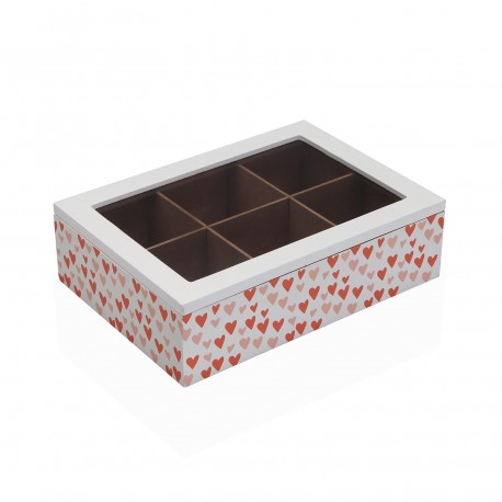 CAJA TE MADERA AMORE