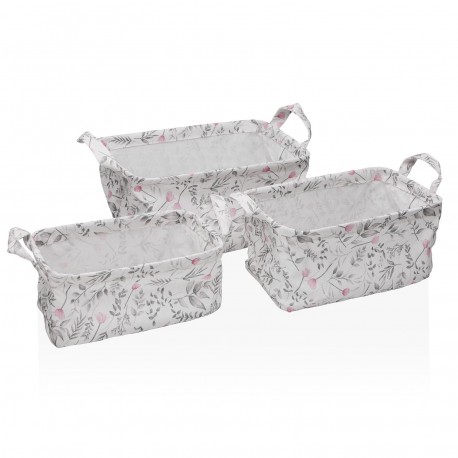 SET 3 CESTAS RECTANGULARES CAPRICE