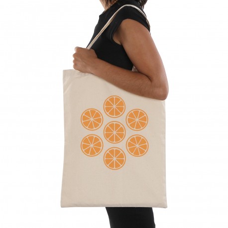 BOLSO COMPRA NARANJAS