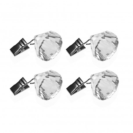 SET 4 PESOS  MANTEL DIAMANTES