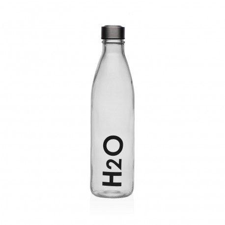 BOTELLA 1000ML H2O TRANSPARENTE