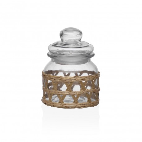 BOTE  CRISTAL CON TAPA   650ML